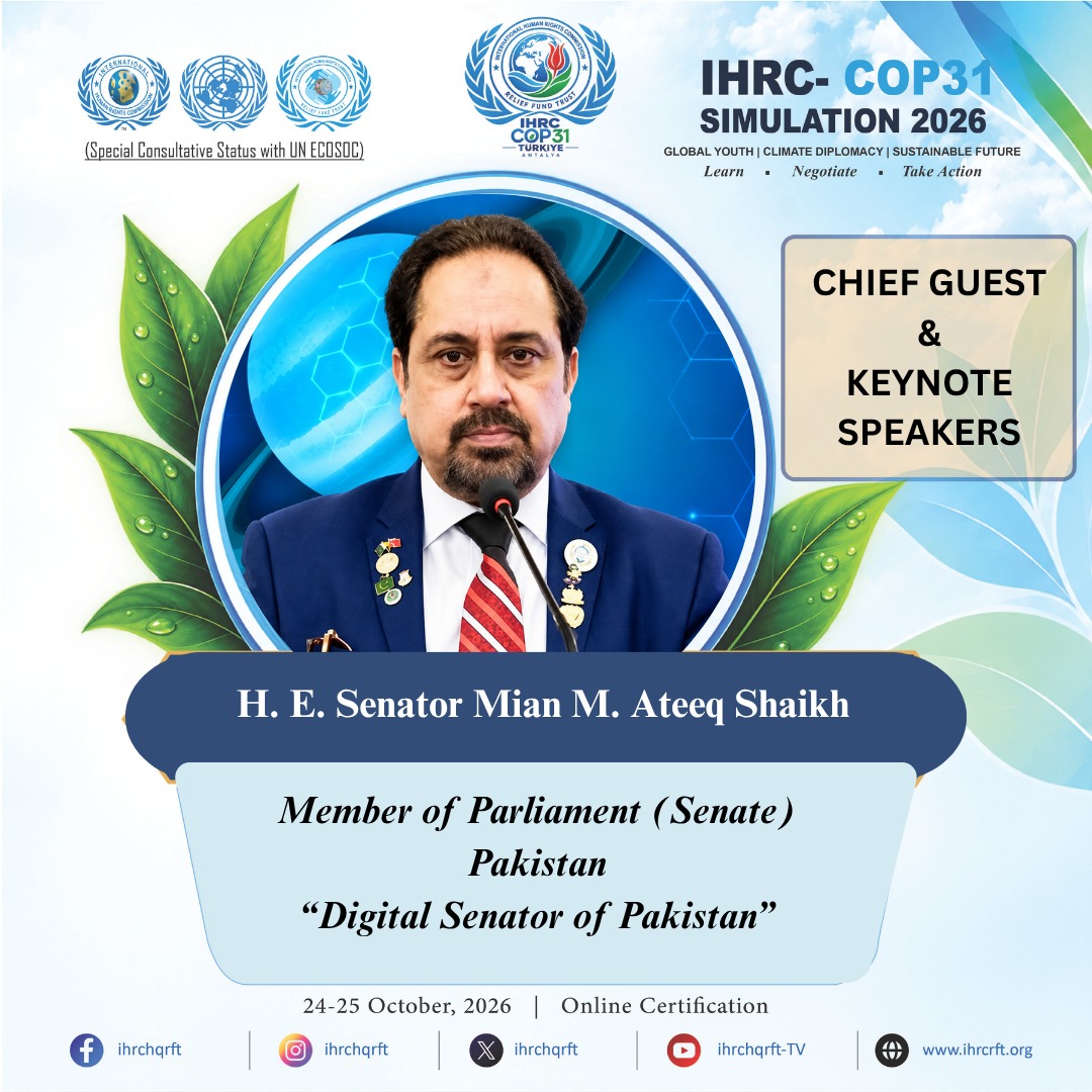 Conférence de simulation IHRC-COP31 2026 en ligne