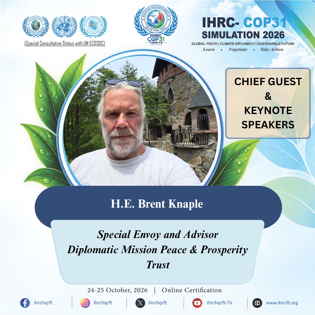 Conférence de simulation IHRC-COP31 2026 en ligne